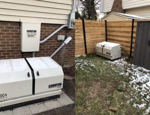 Home standby generator