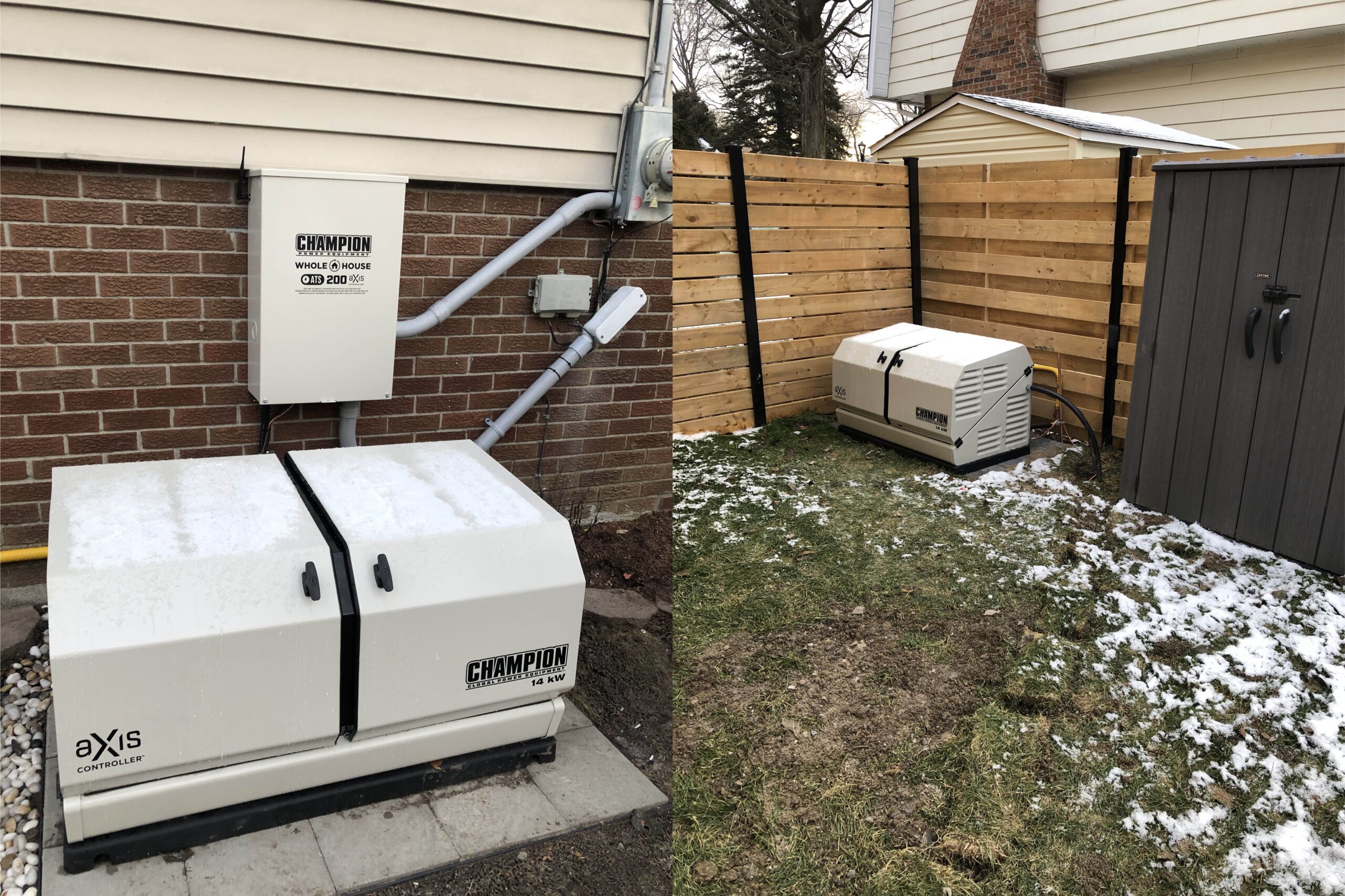 authorized home standby generator installer